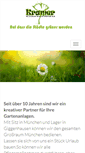 Mobile Screenshot of kramer-gartenbau.de